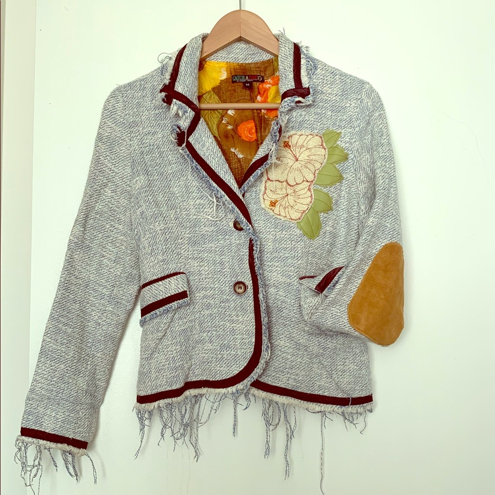 Catch a Fire 🔥 by Cedella Marley tweed blazer